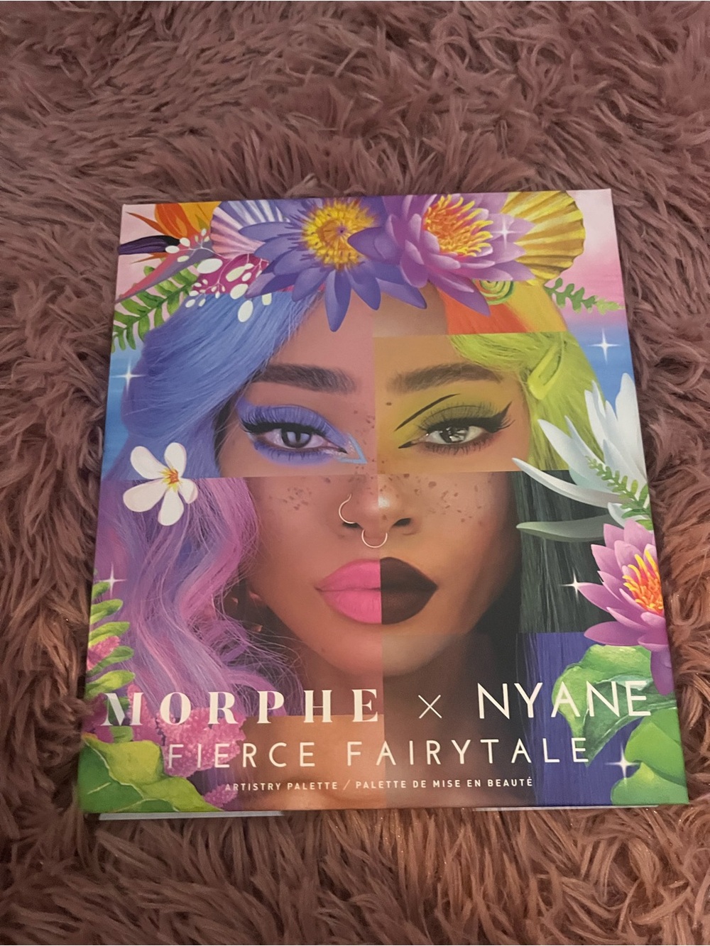 Morphe Fierce Fairytale Palette - Purple, Pink, Blue, Yellow, Green